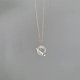 2024 SPRING AND SUMMER RING ZIRCON SHELL NECKLACE_CWAJE1259