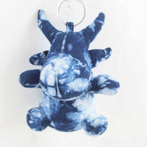 HANDMADE INDIGO DYED YUNNAN TIE DYE PLUSH ANIMAL_CWMM6050