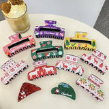 CHRISTMAS REINDEER SNOWFLAKE HAIR CLIP SHARK CLIP_CWAHA2153