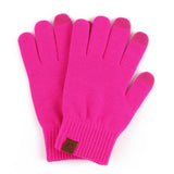 Winter Candy-Colored Warm Five-Finger Gloves_Cwag0393