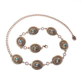 RETRO STYLE METAL OVAL BUCKLE WAIST CHAIN_CWABE0489