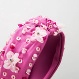 FASHION FLOWER KNOTTED WIDE BRIM HEADBAND_CWAHA2124
