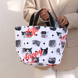 SIMPLE OUTDOOR HANDBAG TOTE BAG_CWAB1853