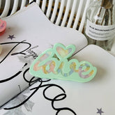 Cute Letter Love High-End Hairpin