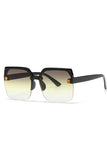 NY LOGO HALF FRAMELESS FASHION SUNGLASSES_CWASG0073