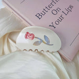 HIGH QUALITY ROSE FLOWER SPLICING HAIR CLIP_CWAHA1345