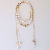 BOHO PEARL TASSEL WAIST CHAIN BELT FOR DRESSES_CWMM6413