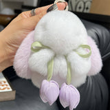 CUTE MINI PLUSH BUNNY DOLL KEYCHAIN PENDANT_CWMM2484