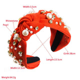 INDEPENDENCE DAY WIDE BRIMMED PEARL HEADBAND_CWAHA1250