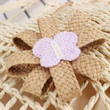 SEASIDE AND BEACH TRAVEL SIMIAN STYLE STRAW BAG_CWAB2015