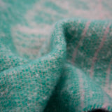 GINKGO JACQUARD SCARF LOOP YARN FRINGE WINTER_CWASC0864