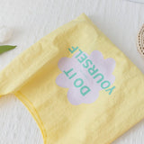 FRESH LETTER PRINT CANVAS TOTE BAG FOR STUDENTS_CWAB5637