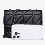 SMALL FRAGRANT STYLE RHOMBUS CHAIN BAG SHOULDER BAG_CUAB0163