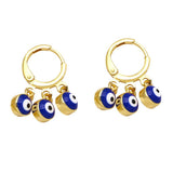 RETRO COLORFUL OIL DROP DEVILS EYE EARRINGS_CWAJE1021
