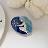 MERMAID PLANET HAIR CLAW DREAMY CUTE GIRL CLIP_CWAHA1339