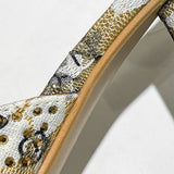 Fashionable Square Toe Medium Heel Half Slippers_Cwshs0708