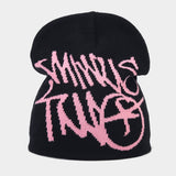 Windproof Letter Jacquard Knitted Hat_Cwah1616