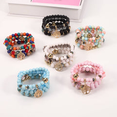 HAND BEADED BOHEMIAN TREE OF LIFE BRACELET_CWAJE2220