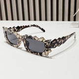 PERSONALIZED LACE IRREGULAR SUNGLASSES_CWASG0416