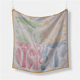 Vacation Beach Satin Scarf For Women, Sun_Cwasc0656