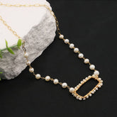 Womens All-Match Freshwater Pearl Necklace