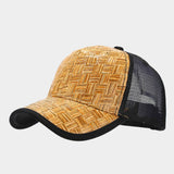 SUMMER WOMENS WOVEN BREATHABLE BASEBALL CAP CWAH1627