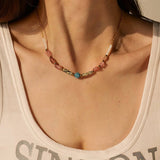 COLORFUL RETRO TEMPERAMENTSWEET CLAVICLE CHAIN_CWAJE1436