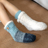 THICKENED LEG COVERS PLUSH INDOOR SLIPPERS_CWMS0710