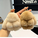 NEW MINI CUTE PLUSH BUNNY CAR KEYCHAIN PENDANT_CWMM2448