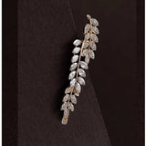 SIDE BANGS CLIP STRAIGHT CLIP ZIRCON HAIRPIN_CWAHA4699