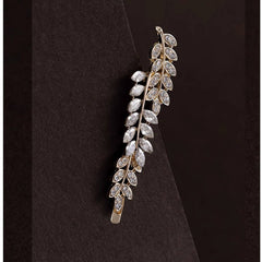 SIDE BANGS CLIP STRAIGHT CLIP ZIRCON HAIRPIN_CWAHA4699