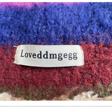 Womens Striped Colorblock Knitted Hat_Cwah2060