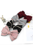 BOW DECOR FRENCH BUTTERFLY HAIR CLIP_CWAHA0163