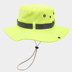 FLUORESCENT SUN HAT FOR OUTDOOR WORK HIKING_CWAH3877