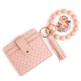 2024 NEW BRACELET BRAIDED STRIPED KEYCHAIN_CWMM1293