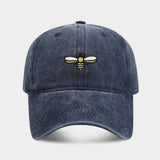 BEE EMBROIDERY BASEBALL CAP OUTDOOR SUN HAT CWAH2020