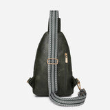 2024 NEW SIMPLE PU CHEST BAG_CWAB2734