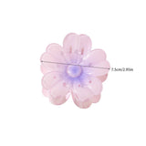 SWEET FLOWER UPDO HEART PETAL HAIR CLAW CLIP_CWMM4987