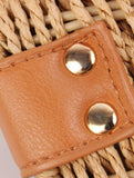 Straw Beach Bag with Bamboo Handle for Women_CWAB4694