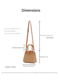 Straw Beach Bag with Bamboo Handle for Women_CWAB4694