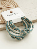 Three-piece new candy-colored braided hair tie_CWAHA0339