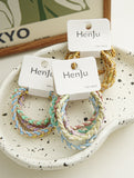 Three-piece new candy-colored braided hair tie_CWAHA0339