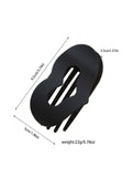 hot-selling flat oval hair clip_CWAHA07281