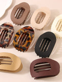 hot-selling flat oval hair clip_CWAHA07281