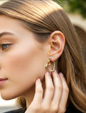 HEART HOOP FASHION EARRINGS