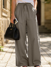Casual loose wide-leg pants