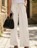 Casual loose wide-leg pants