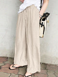 Casual loose wide-leg pants