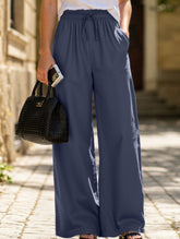 Casual loose wide-leg pants