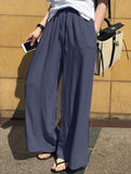 Casual loose wide-leg pants